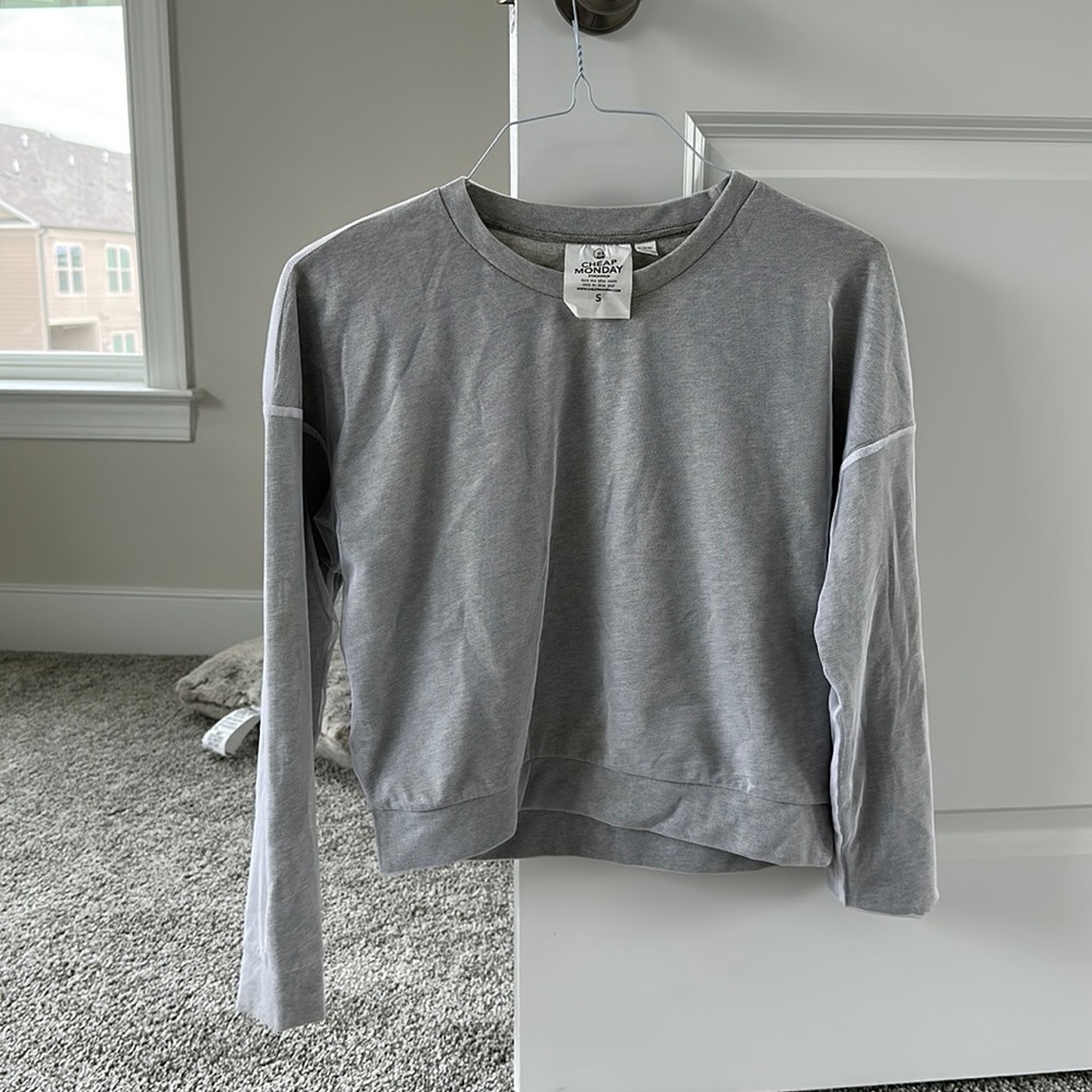 Cheap Monday mesh crew neck